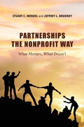 Cover: Partnerships the Nonprofit Way - Indiana University Press