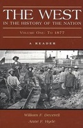 Cover: The West in the History of the Nation, Volume I - Bedford Books,U.S.