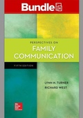 Cover: Gen Combo Looseleaf Perspectives on Family Communication; Connect Access Card - McGraw-Hill Education