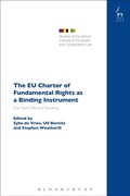 Cover: The EU Charter of Fundamental Rights as a Binding Instrument - Hart Publishing