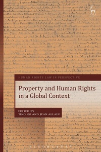 Enlarge image Cover: Property and Human Rights in a Global Context - Hart Publishing