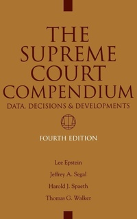 Enlarge image Cover: Supreme Court Compendium - CQ Press