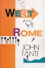 Cover: West of Rome - Black Sparrow Press,U.S.