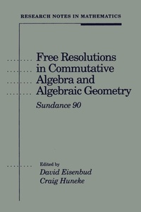 Abbildung von: Free Resolutions in Commutative Algebra and Algebraic Geometry - Jones and Bartlett Publishers, Inc