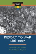 Cover: Resort to War - CQ Press