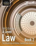 Cover: WJEC/Eduqas Law for A Level: Book 2 - Illuminate Publishing