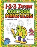 Cover: 1-2-3 Draw Cartoon Monsters - Peel Productions, Incorporated