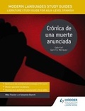 Cover: Modern Languages Study Guides: Cronica de una muerte anunciada - Hodder Education