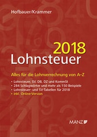 Enlarge image Cover: Lohnsteuer 2018 - Manz