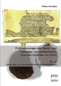 Cover: Fr&uuml;hnennungen der Nord- und Osttiroler Gemeindenamen (von den Anf&auml;ngen bis 1500) - Praesens Verlag