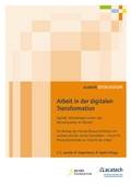 Cover: Arbeit in der digitalen Transformation - utzverlag
