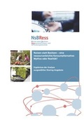 Cover: NsBRess Nutzen statt Besitzen - Wuppertal Institut f. Klima, Umwelt, Energie