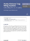 Cover: Case Study: Pretty Kitchens' Bag Filling Machine - Kogan Page Ltd