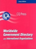 Cover: Worldwide Government Directory with International Organizations 2009 Edition - CQ Press