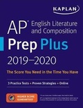 Cover: AP English Literature and Composition Prep Plus 2019-2020 - Kaplan Publishing