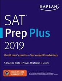 Enlarge image Cover: SAT Prep Plus 2019 - Kaplan Publishing
