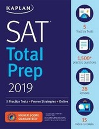 Enlarge image Cover: SAT Total Prep 2019 - Kaplan Publishing