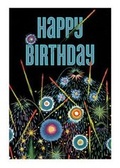 Cover: Fireworks. 6 Cards, Individually Bagged with Envelopes - Laughing Elephant
