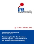 Cover: Reclaiming Quality Development: - BoD - Books on Demand