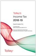Cover: Tolley's Income Tax 2018-19 Main Annual - Tolley