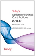 Cover: Tolley's National Insurance Contributions 2018-19 Main Annual - Tolley