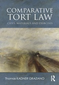Bild: Comparative Tort Law - Routledge