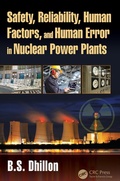 Cover: Safety, Reliability, Human Factors, and Human Error in Nuclear Power Plants - CRC Press