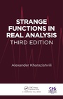 Cover: Strange Functions in Real Analysis - Chapman & Hall/CRC