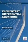 Cover: Elementary Differential Equations - Chapman & Hall/CRC