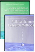 Cover: Political Science Research Methods, 6th Edition + Working with Political Science Research Methods, 2nd Edition - CQ Press