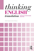 Cover: Thinking English Translation - Routledge