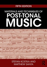 Abbildung von: Materials and Techniques of Post-Tonal Music - Routledge