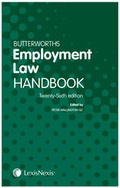 Cover: Butterworths Employment Law Handbook - Butterworths Law
