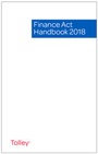 Cover: Finance Act Handbook 2018 - Tolley