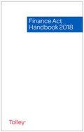 Cover: Finance Act Handbook 2018 - Tolley