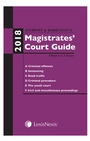 Cover: Anthony and Berryman's Magistrates' Court Guide 2018 - Butterworths Law