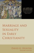 Cover: Marriage and Sexuality in Early Christianity - Fortress Press,U.S.