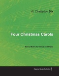 Cover: Four Christmas Carols Set to Music for Voice and Piano - Read Books