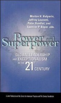 Enlarge image Cover: Power and Superpower - The Century Foundation