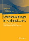 Cover: Gro&szlig;wohnsiedlungen im Haltbarkeitscheck - Springer VS