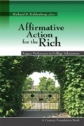 Cover: Affirmative Action for the Rich - Century Foundation Press