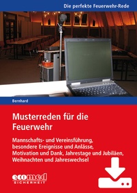 Abbildung von: Musterreden für die Feuerwehr (Gesamtwerk) - Download - ecomed Storck