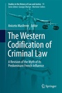 Cover: The Western Codification of Criminal Law - Springer