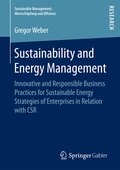 Cover: Sustainability and Energy Management - Springer Gabler