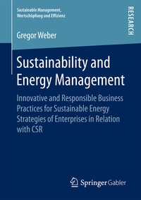 Abbildung von: Sustainability and Energy Management - Springer Gabler