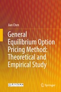 Cover: General Equilibrium Option Pricing Method: Theoretical and Empirical Study - Springer