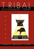 Cover: Tribal Government Today - University Press of Colorado