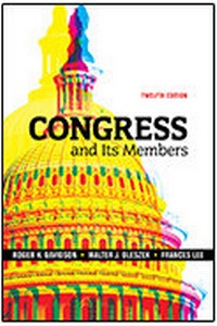 Enlarge image Cover: Congress and Its Members - CQ Press