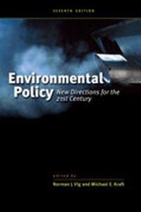 Enlarge image Cover: Environmental Policy - CQ Press