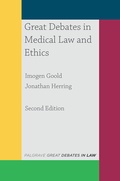 Cover: Great Debates in Medical Law and Ethics - Hart Publishing